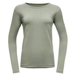 Лонгслив DEVOLD OF NORWAY Breeze Plus Merino 200, зеленый