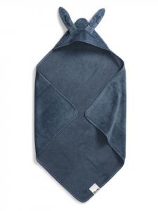 Elodie Details Банное полотенце с капюшоном темно-синего цвета - (Д)80 x (Ш)80 см