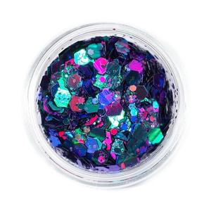 Пудра для ногтей Хамелеон - BEETLE EFFECT 04, Raisin