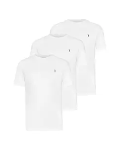 Футболка с брекетами Allsaints, белый