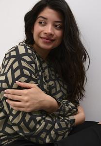 Блуза JALU BBB Kaffe Curve, серый