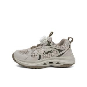 Амортизирующие, износостойкие, дышащие, низкие детские кроссовки для повседневной носки Jeep, Tea Chestnut Umber