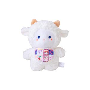 Милый пшеничный плюшевый ягненок плюшевая кукла высота 35см MIANHUIYI