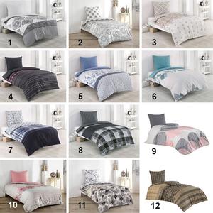 Постельное белье из 4 предметов 135х200 + 80х80 см 100% хлопок Пододеяльник Renforce комплект пододеяльников, набор пододеяльников: 9 Leron leonado vicenti