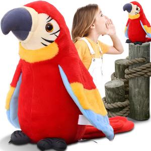 Говорящий интерактивный попугай повторяет танцевальные разговоры талисмана ара-пересмешника retoo