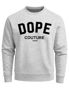 Neverless Свитшот 'Dope Couture' в сером цвете
