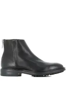Кожаные ботинки Nik на молнии Paul Smith, черный