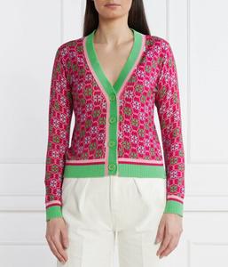 Кардиган Pinko Slim Fit, розовый