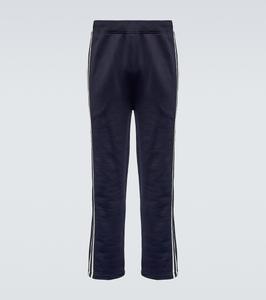 Полосатые спортивные брюки Ami Paris, Nautic Blue