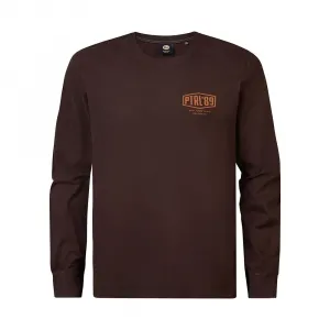 Футболка с длинным рукавом Petrol Industries M-3040-TLR6220, коричневый