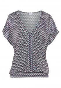 Рубашка LASCANA, темно-коричневый