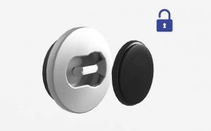 Унисекс горные велобрюки Rockrider Explore в цвете дымчато-чёрный