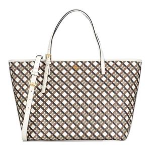 TORY BURCH Пледовая сумка-шоппер, шоппинг-сумка, женская сумка мультиколор