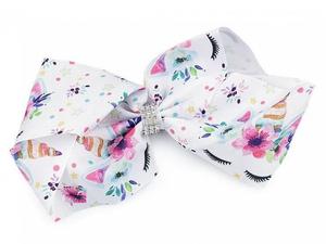 Бантик из волос единорог на заколке Inna Marka