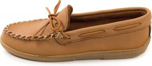 Мокасины Minnetonka для мужчин из оленьей кожи Moosehide, Natural - Classic