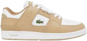 Мужские кроссовки Lacoste Court Cage, белый/коричневый/светло-коричневый