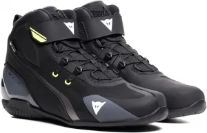 Водонепроницаемые мотоциклетные ботинки Dainese Men's Herian D-wp, Black White Yellow Fluo