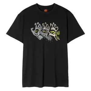 Футболка с коротким рукавом Santa Cruz Evolved hand front, черный