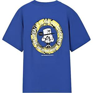 361° Футболка мужская Royal Blue с круглым вырезом, умеренно прямой крой