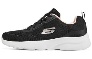 Skechers Dynamight Lifestyle Shoes Women's Low-top Black/Pink