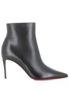 Ботильоны Sokate 85 с заостренным носком Christian Louboutin, черный