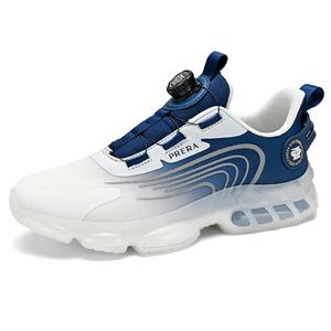 BIANSULONG Унисекс кроссовки низкие бело-синие без флисовой подкладки, цвет White Blue-No Fleece-Lined