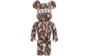 Bearbrick x Number NINE x God Selection Xxx NUMBER NXXX BE@RBRICK