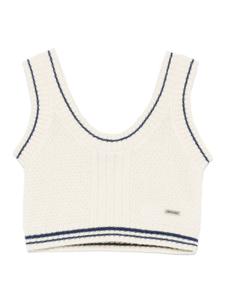 Жилет тонкой вязки Monnalisa, серый