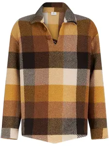 Рубашка с вышивкой Pegaso ETRO, коричневый