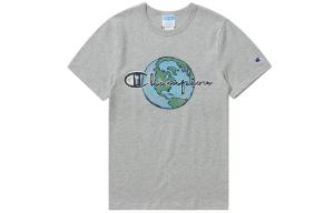 Champion Футболка «Чемпион» унисекс, Серый/Синий