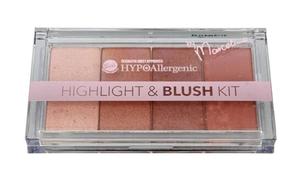 Набор хайлайтеров и румян 01, 20 г Bell, HypoAllergenic Highlight & Blush Kit