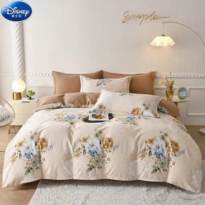 Disney Комплект постельного белья, 4 предмета, 180 см, пододеяльник 220x240 см, 100% хлопок, Yayun Jinrui