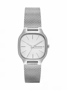 Женские аналоговые часы Skage из нержавеющей стали SKW3163 Skagen, цвет Silver