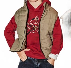 Mayoral Стеганый жилет цвета кешью