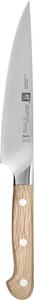 Мясной нож Zwilling Pro Wood, 16 см, специальная нержавеющая сталь, рукоятка из каменного дуба, натуральный цвет