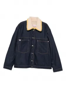 Куртка с вязаным воротником Charles Jeffrey Loverboy, синий