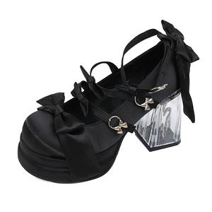 Туфли Мэри Джейн на массивном каблуке для женщин Dawei's house, Ecru