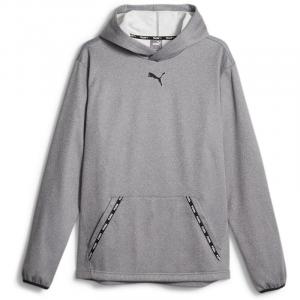 Kapuzensweat puma fit taped pwrfleece h Puma, серый