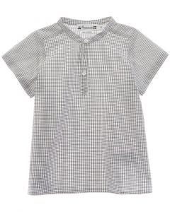 BONPOINT Топ в клетку, синий