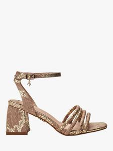 Босоножки Maybel на устойчивом каблуке с ремешками Moda in Pelle, Rose Gold