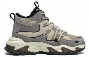 Джип Спирит, 112-2 Графитовый Чёрный/Натуральная Оленья Кожа, Высокие Кроссовки для Походов Мужские с Амортизацией Black Myth, Устойчивые к Истиранию, Водонепроницаемые и Дышащие