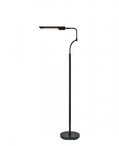 Напольная светодиодная лампа Zane 56,5-66 дюймов с интеллектуальным выключателем Adesso, черный