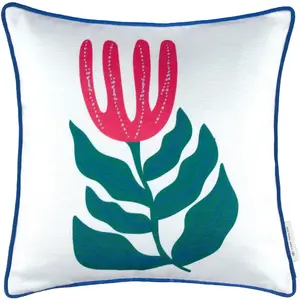 Наволочка Тропический цветок Tom Tailor, Puder, rosa, rosé