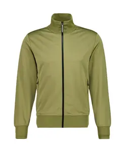 Спортивная куртка с изогнутым логотипом на спине. Palm Angels, зеленый