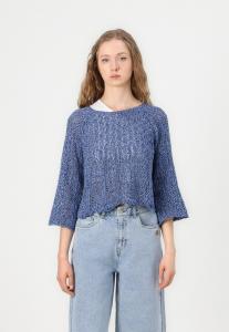 Джемпер ONLY ONLNOLA LIFE 3/4 PULLOVER NOOS, Light Blue/Dark Blue