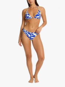 Шорты для бикини Seascape Regular Cheeky Sea Level, Cobalt/White