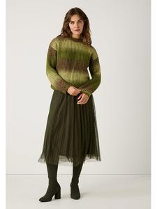 More & More Плиссированная юбка темно-зеленого цвета