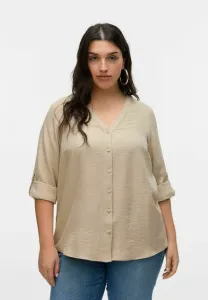 Блузка vmmelaney Vero Moda Curve, Overcast