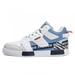 Высокие кеды для скейтбординга Unisex PLAY COBBLER, бело-синие