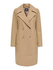 Пальто межсезонное ONLY, темно-бежевый